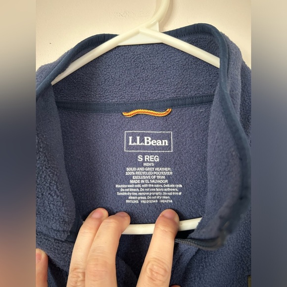 L.L.Bean Mountain Classic Fleece Vest Men’s Small - Picture 5 of 8